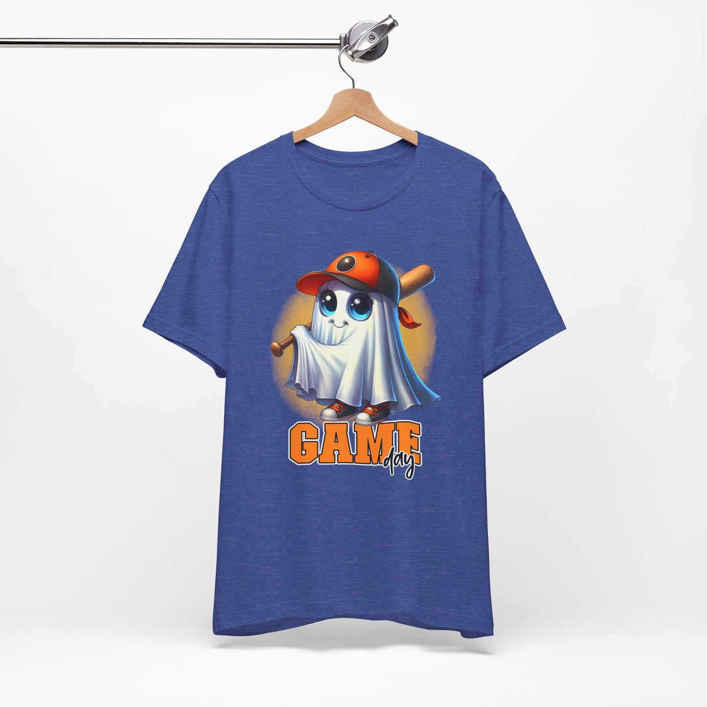 Game Day Cute Baby Ghost Baseball T-shirt
