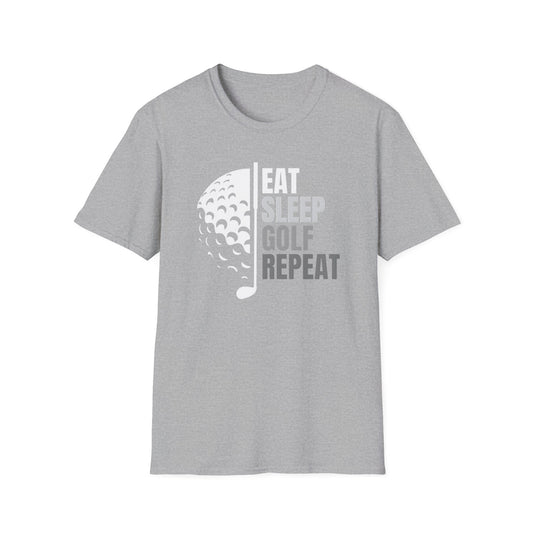 Eat Sleep Golf Repeat Tee β Classic Golf Lifestyle Sports T-Shirt