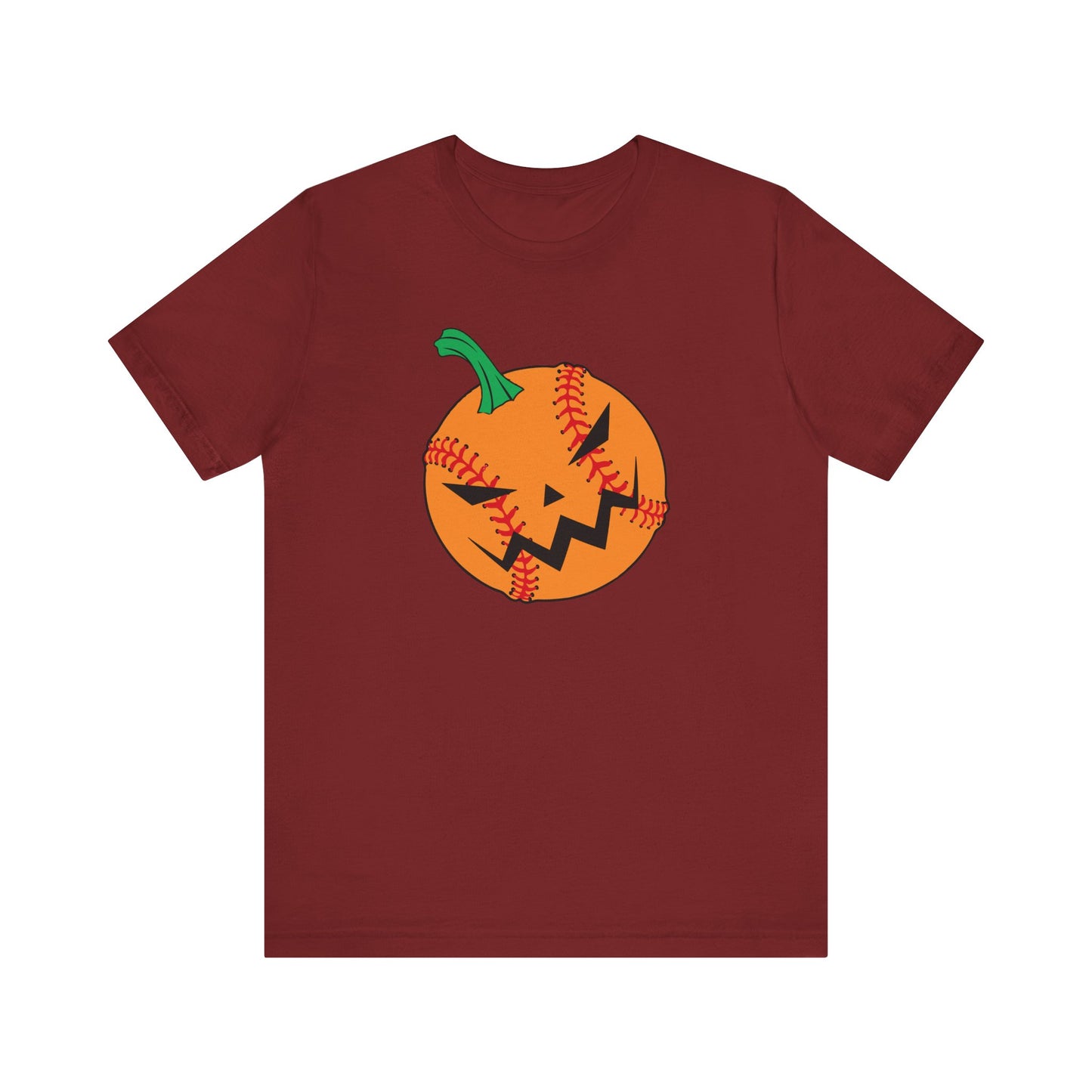 Baseball-Ball-Pumpkin-Halloween T-shirt