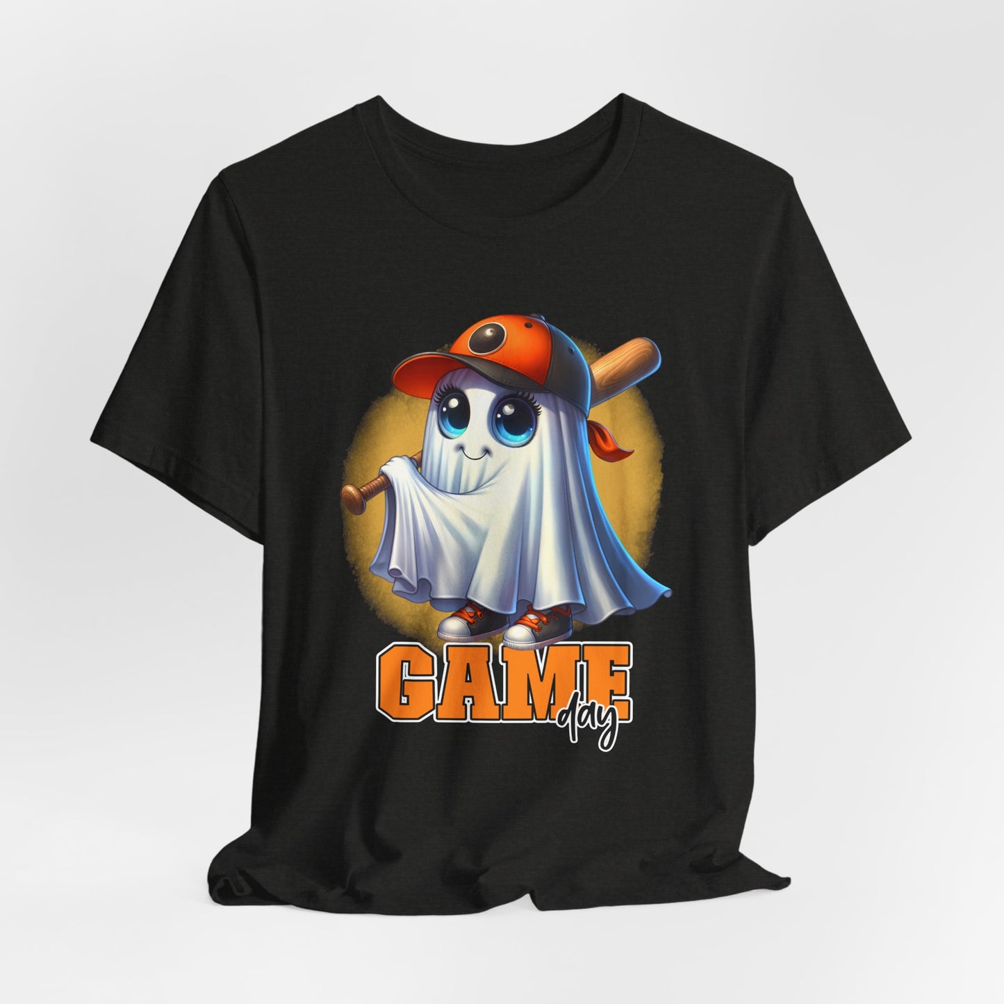 Game Day Cute Baby Ghost Baseball T-shirt