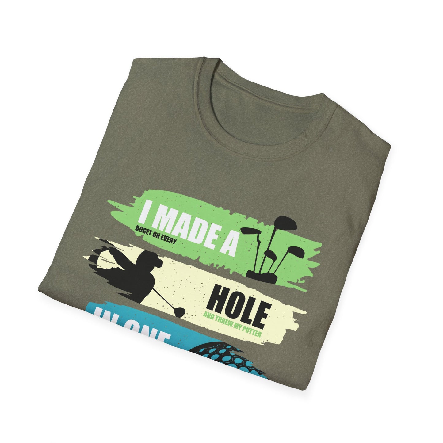 I Made a Bogey on Every Hole Golf Tee – Funny Golf Humor Sports T-Shirt