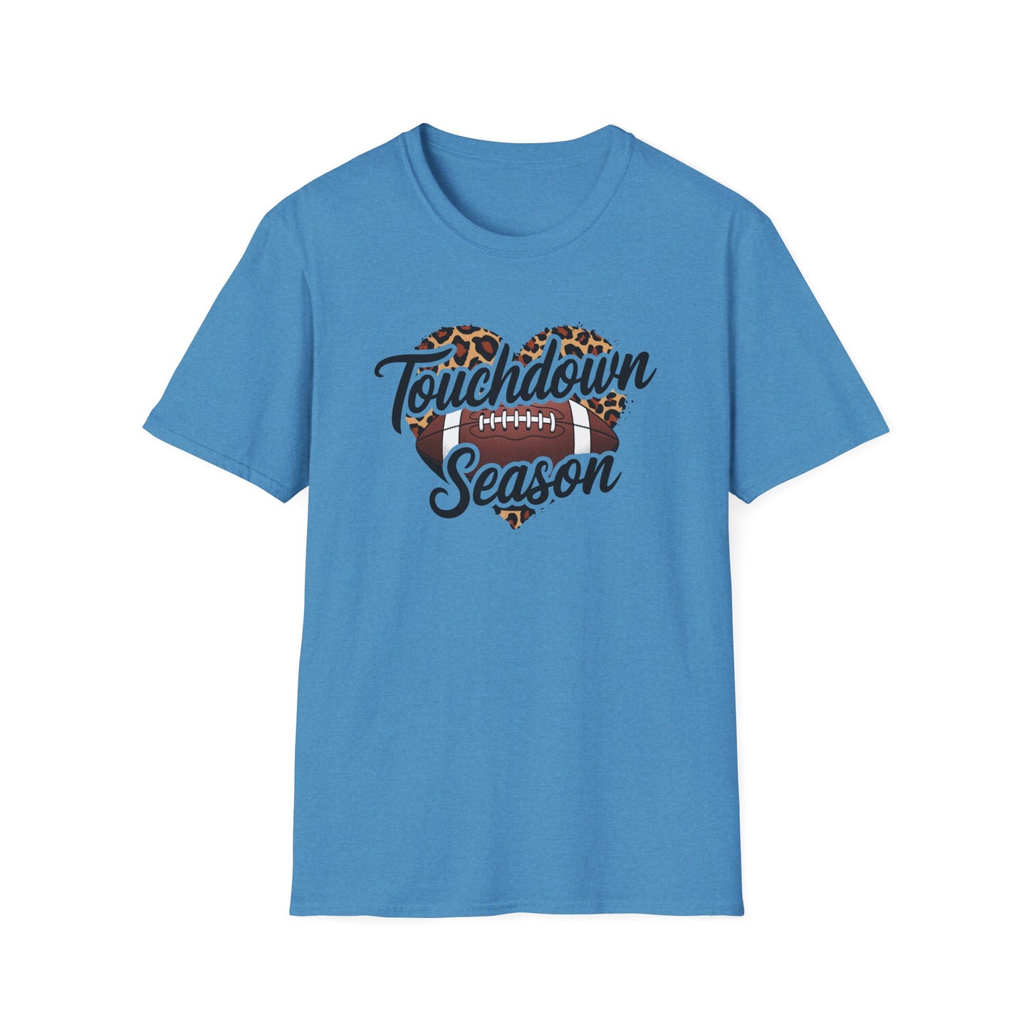 Touchdown Season Football Tee – Sparkle Design for Game Day Fans