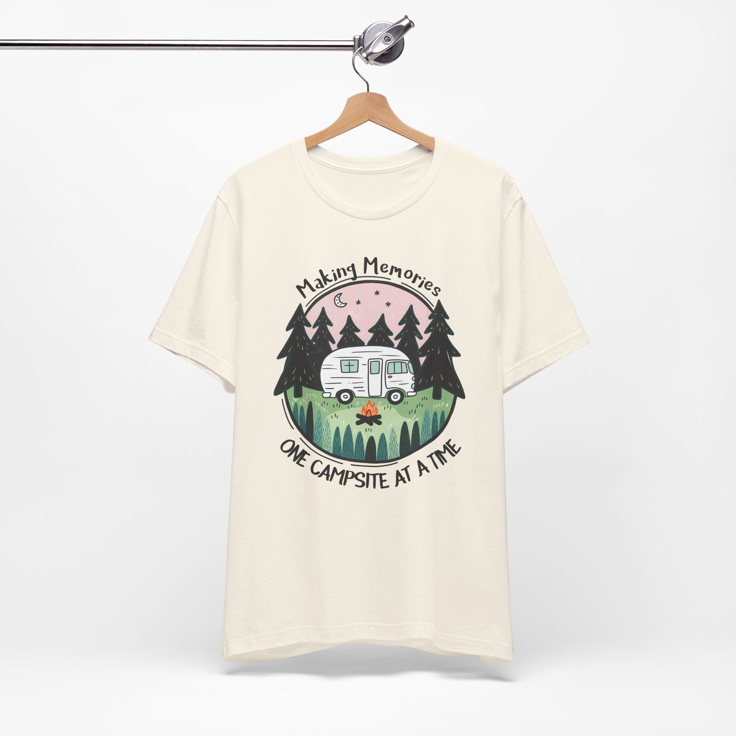 Making Memories One Campsite at a Time – Retro RV Camping Shirt