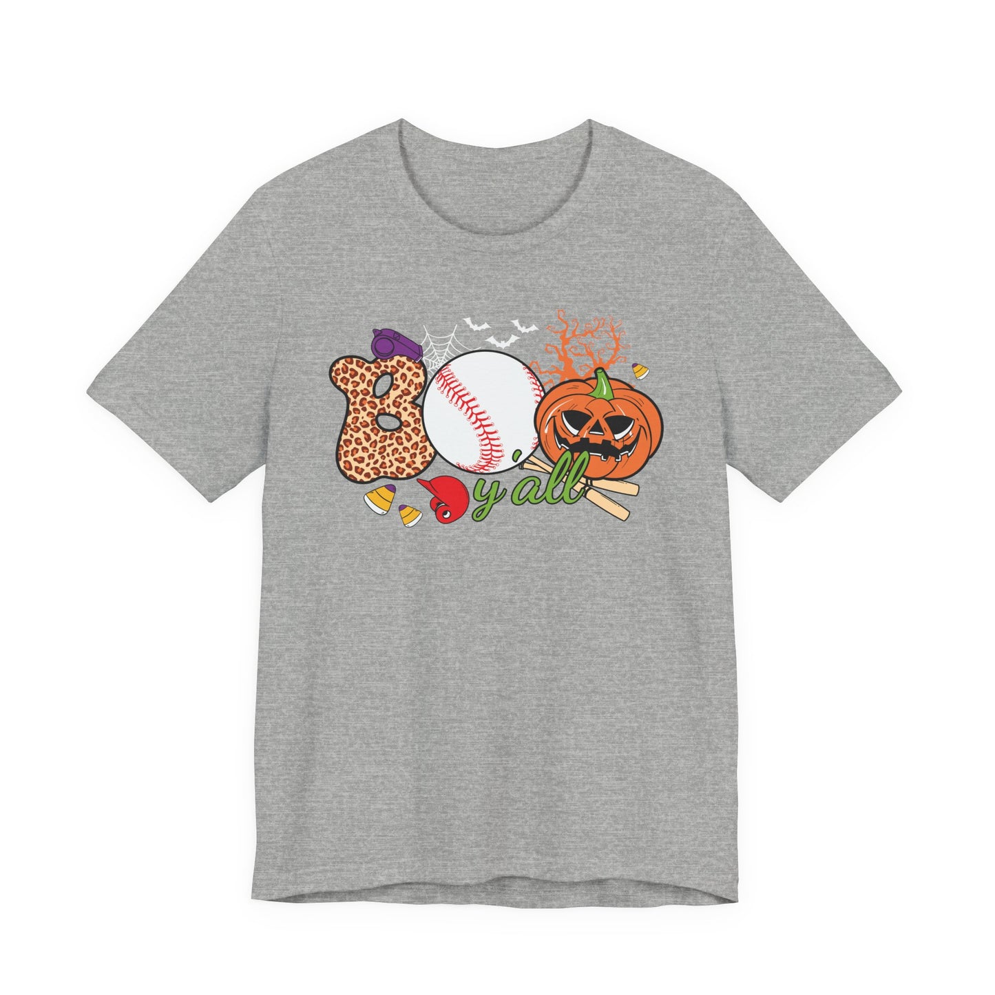 Boo y'all Baseball T-shirt