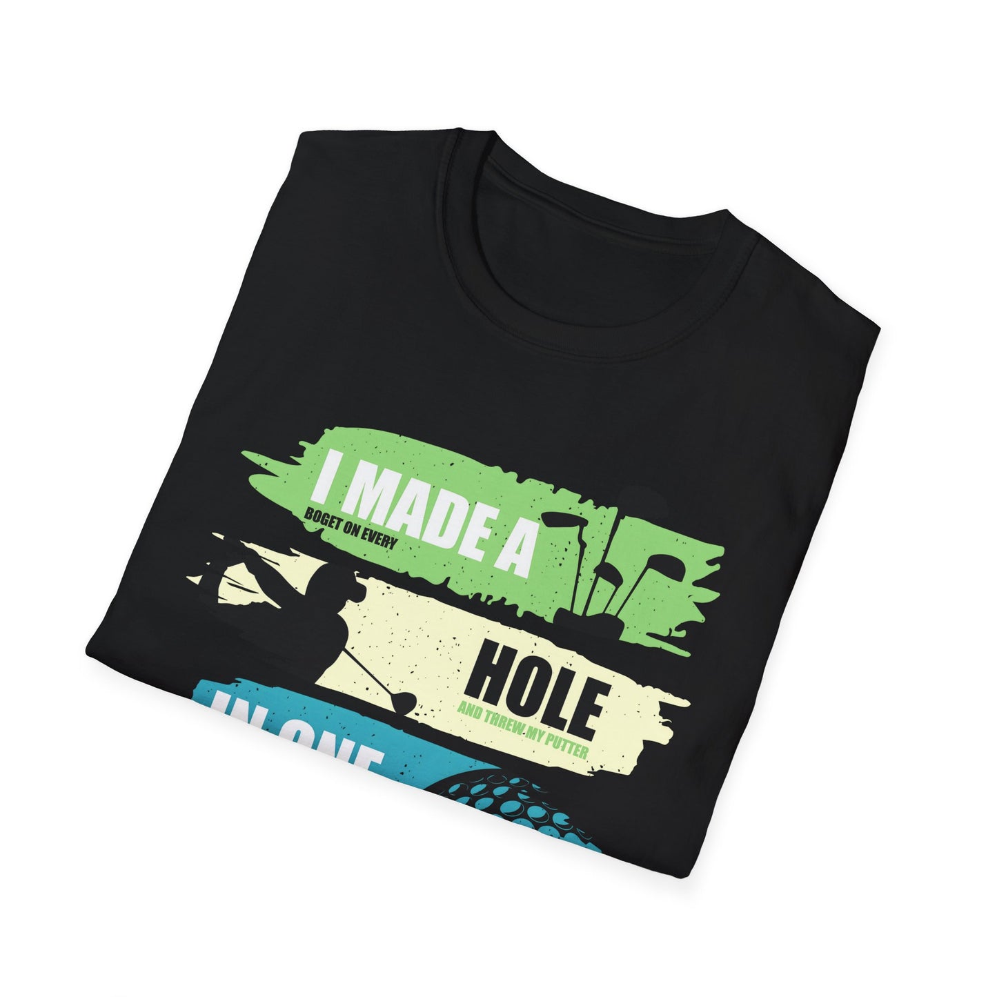 I Made a Bogey on Every Hole Golf Tee – Funny Golf Humor Sports T-Shirt