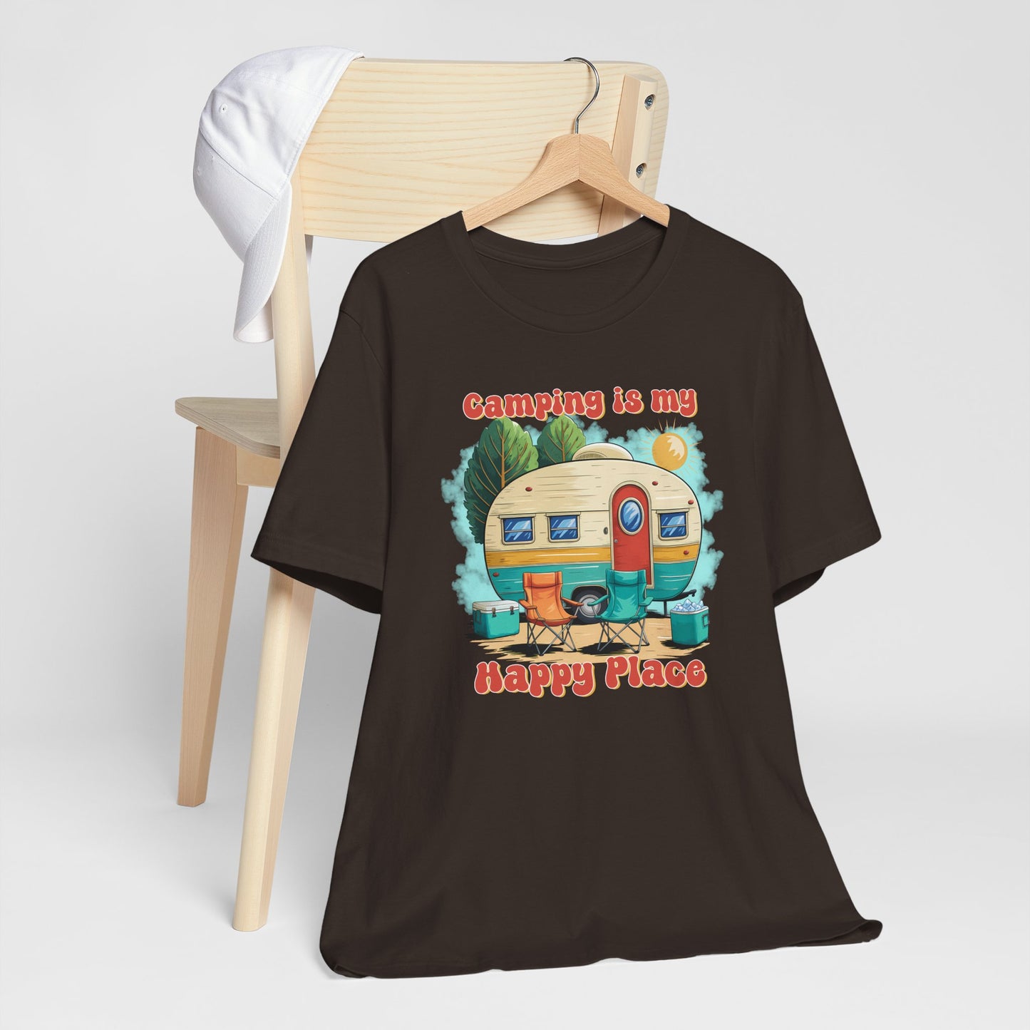 Camping is My Happy Place T-Shirt