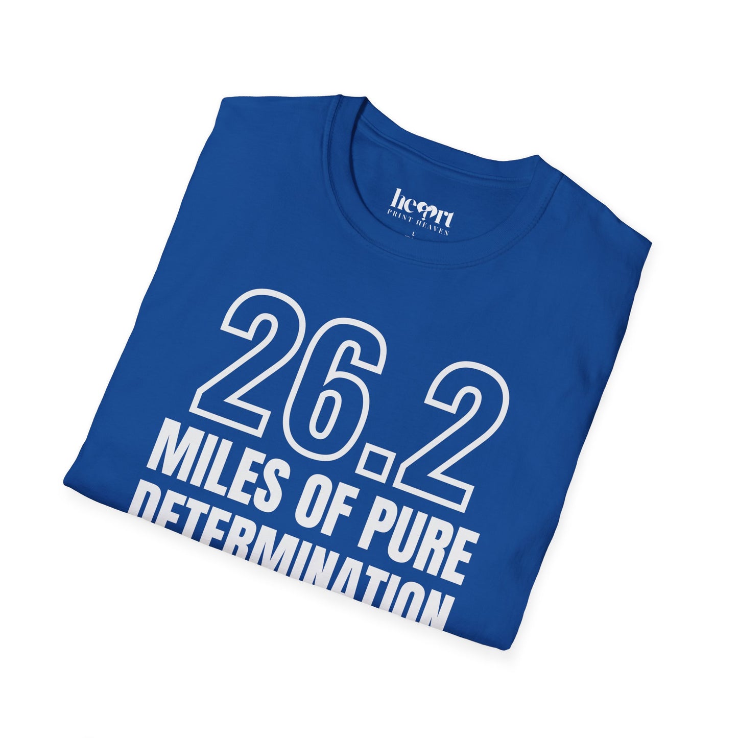 26.2 Miles of Pure Determination And Snacks – Funny Marathon Running T-Shirt