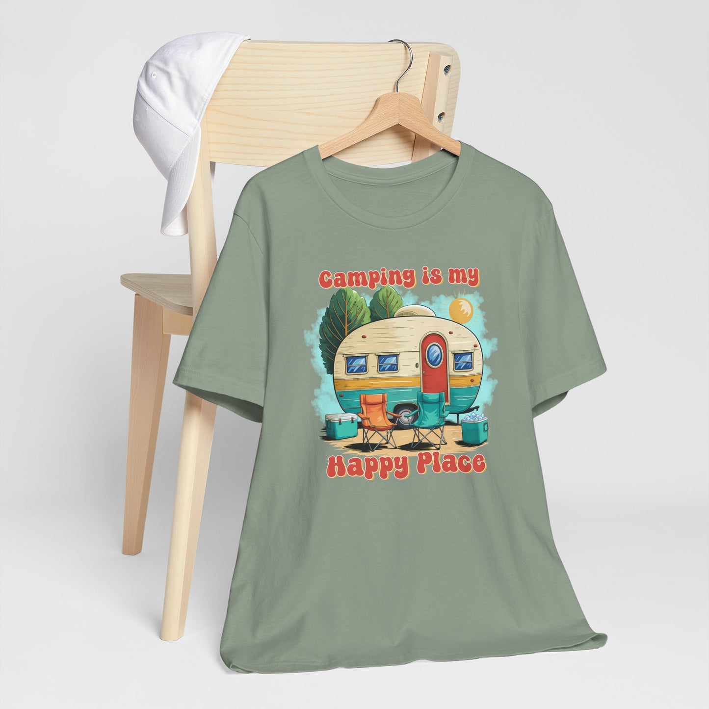 Camping is My Happy Place T-Shirt