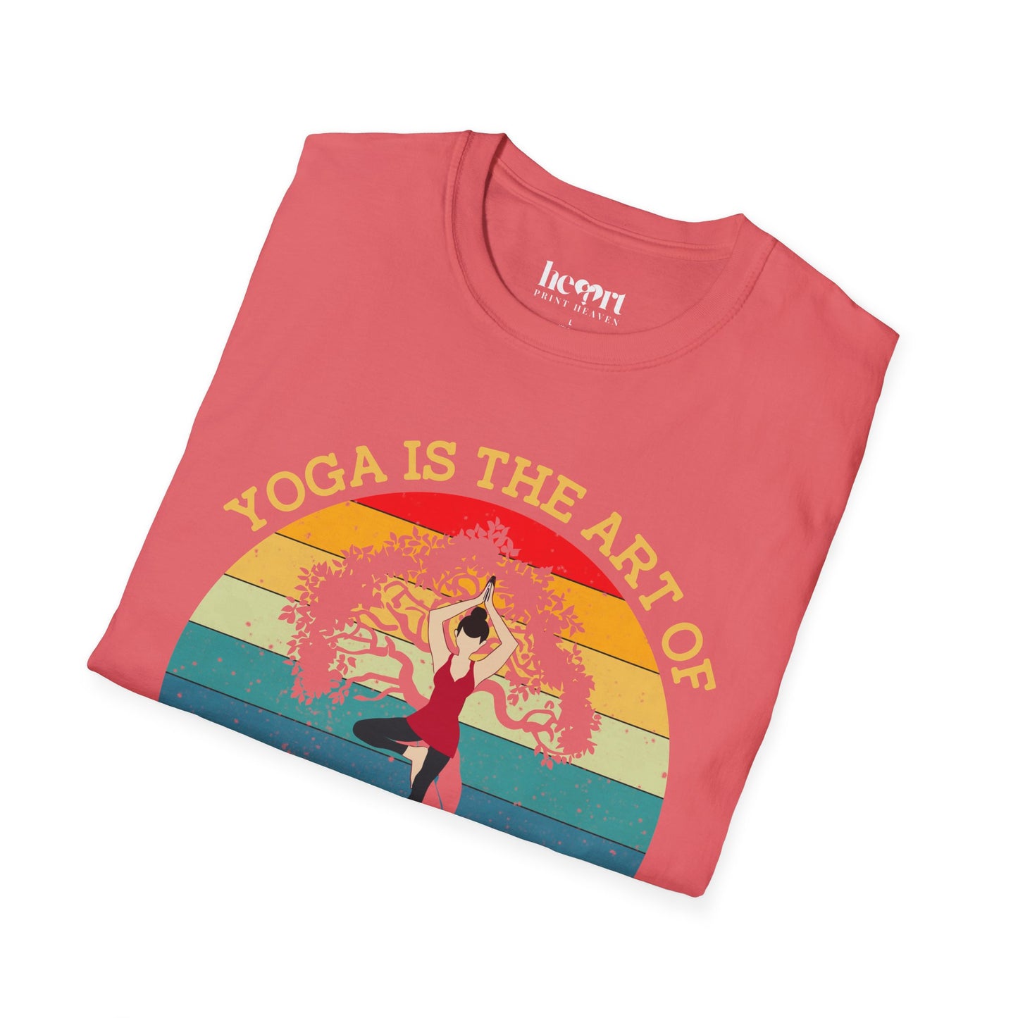 Yoga Is the Art of Listening to Your Body – Inspirational Yoga T-Shirt 🧘✨
