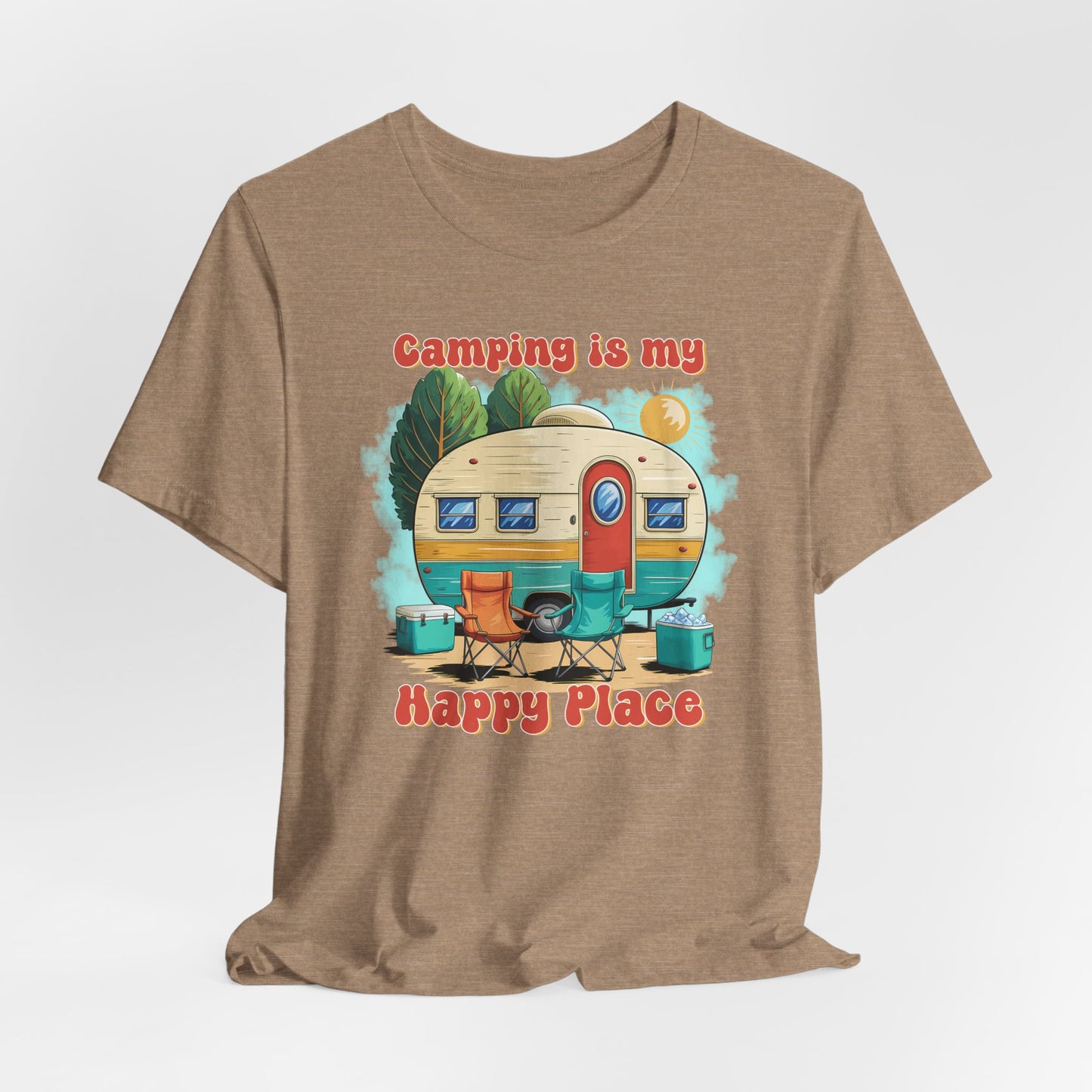 Camping is My Happy Place T-Shirt