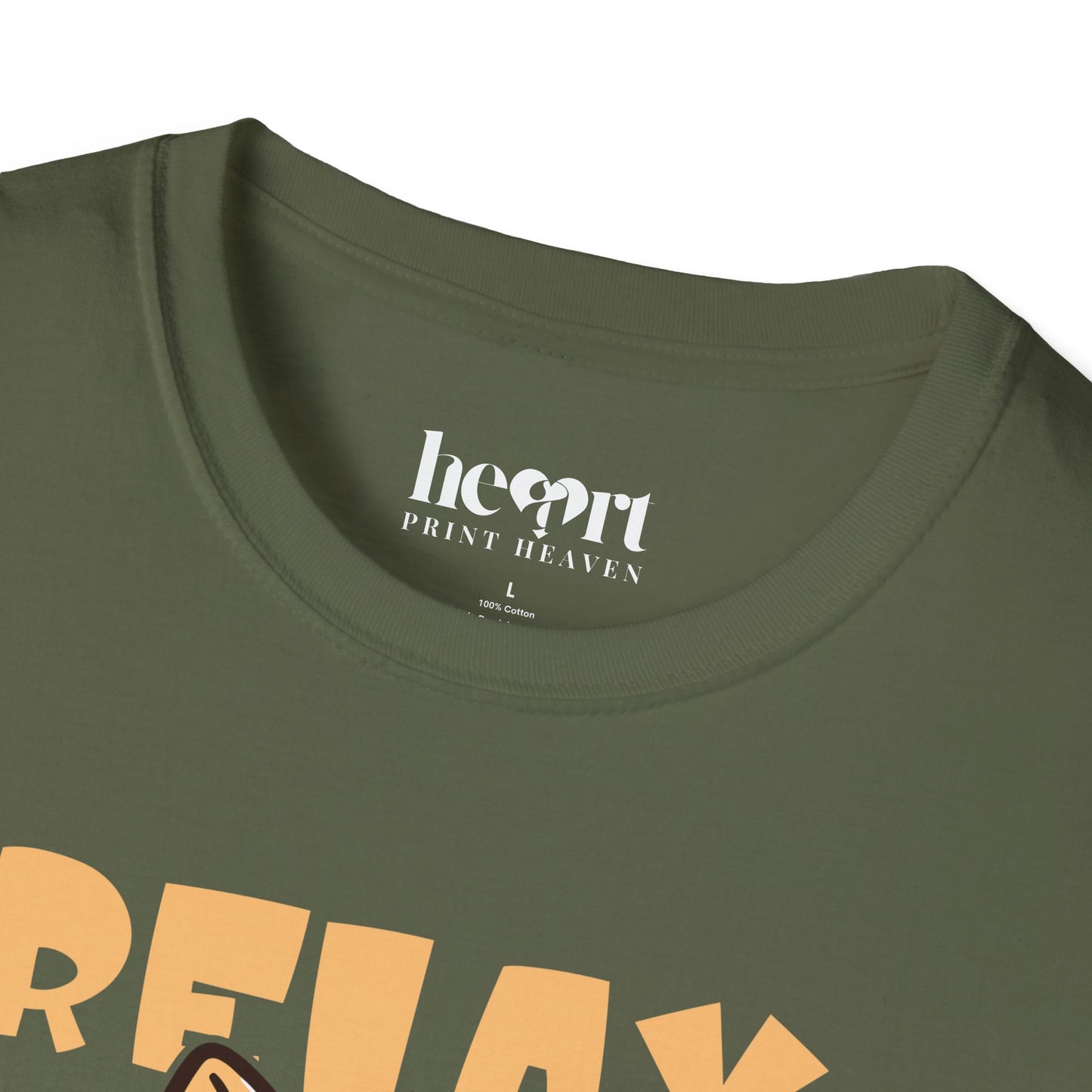 Relax and Let It Go Yoga T-Shirt – Calm and Mindful Apparel for Everyday Peace