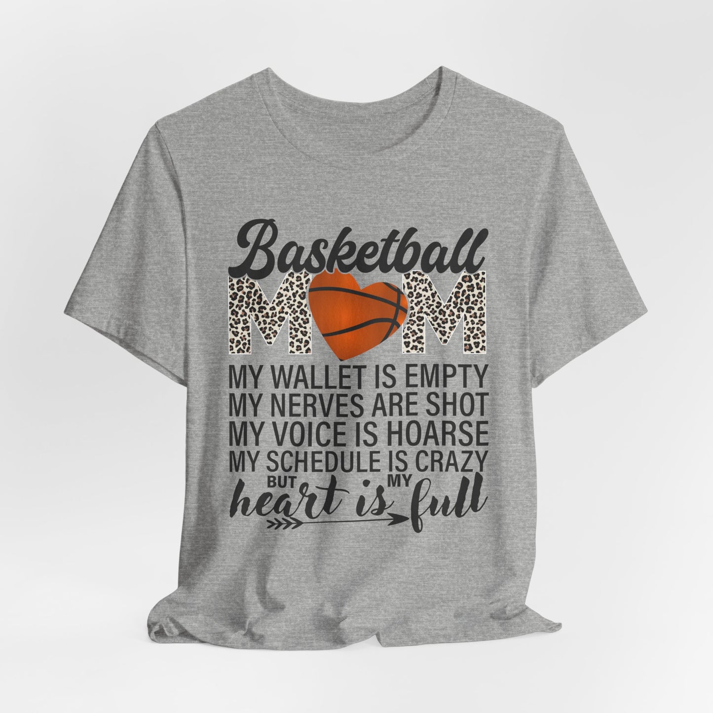 Basketball Mom My Wallet Is Empty T-shirt
