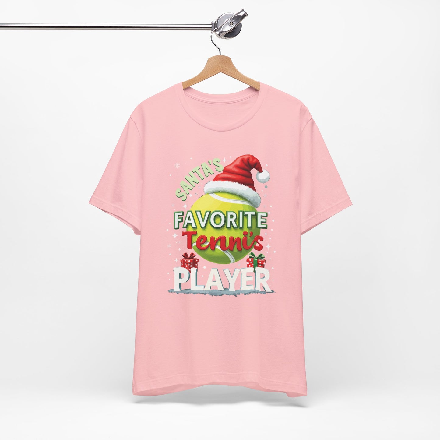 Santa's Favorite Tennis Player T-Shirt