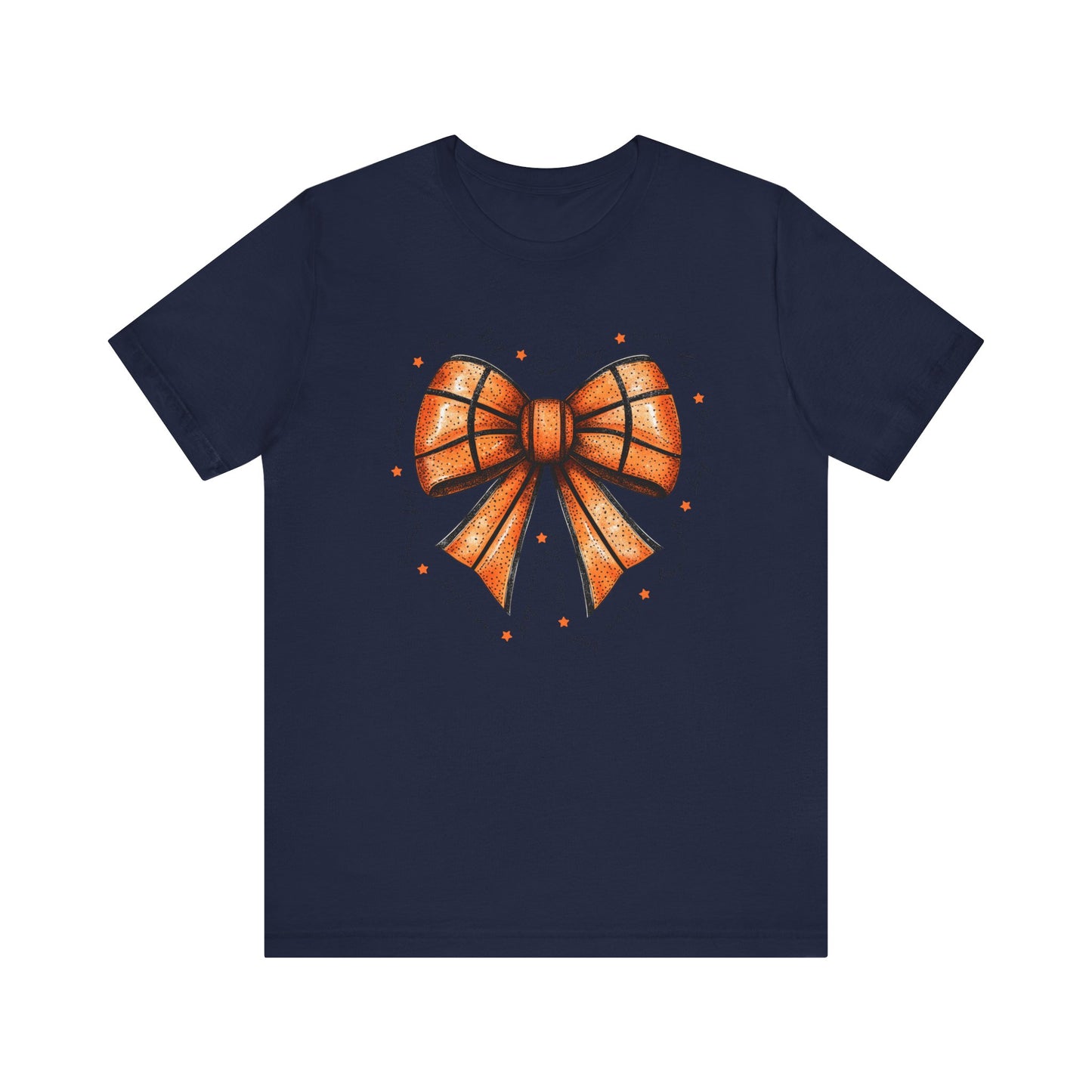Game Day Bow Basketball T-shirt