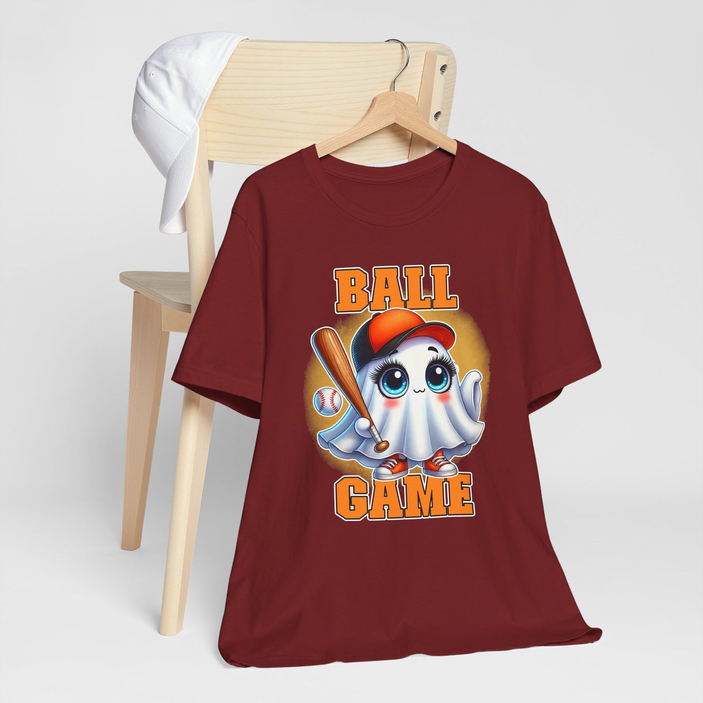 Ball Game Cute Baby Ghost T-shirt