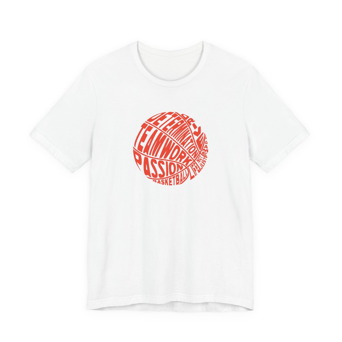 Kld-Basketball-Life Lettering Basketball T-shirt