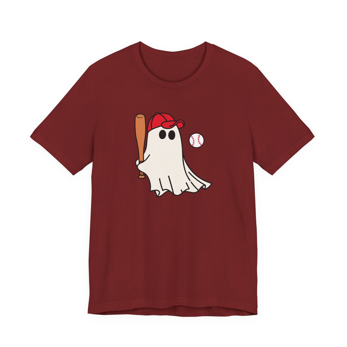 Baseball Cute Ghost T-shirt