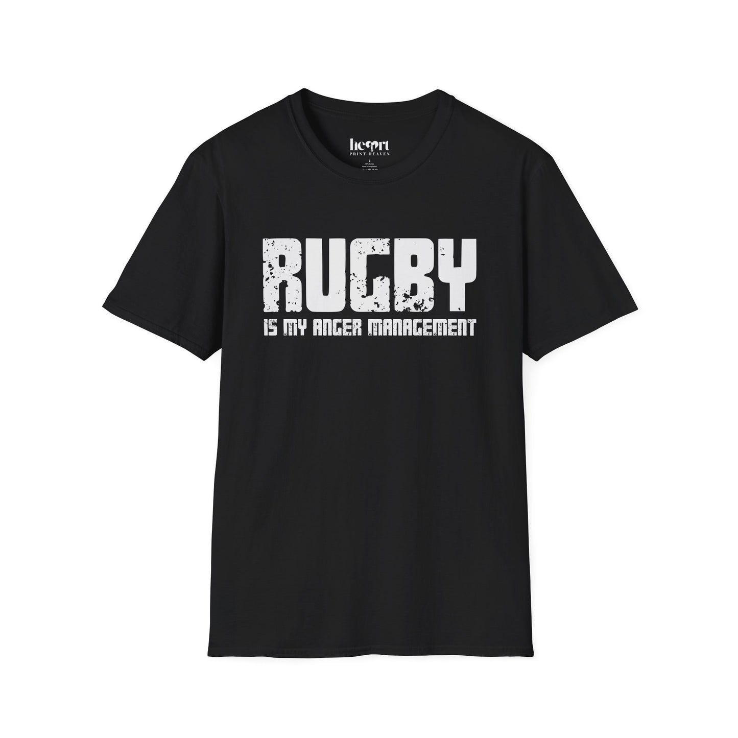 Rugby Is My Anger Management T-Shirt – Funny Rugby Lover's Tee 🏉😂