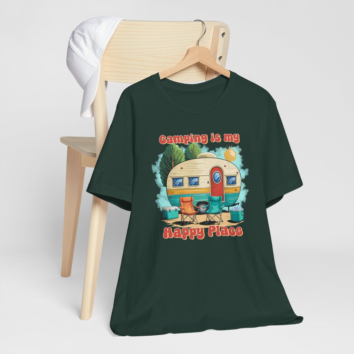 Camping is My Happy Place T-Shirt