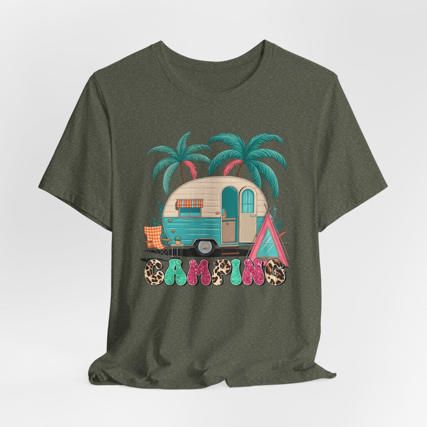 Coastal Vibes Camping T-Shirt