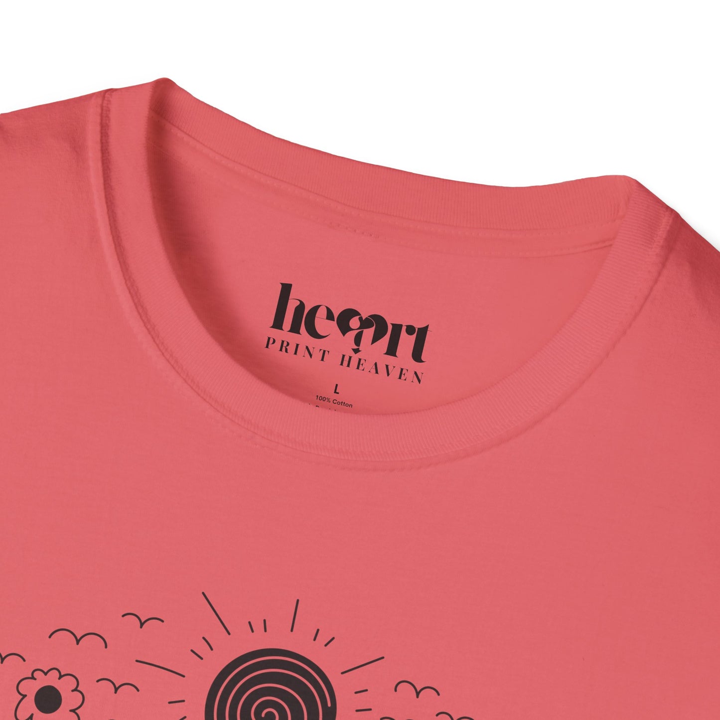 Yoga Doodle Lettering – Artistic & Meditative T-Shirt 🧘♀️✨