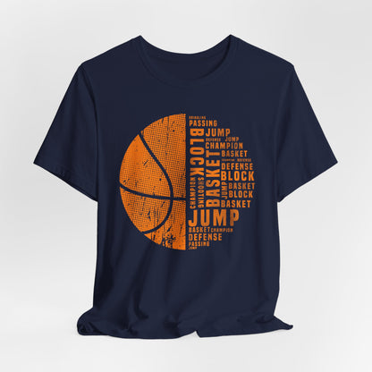 Basketball Words T-shirt