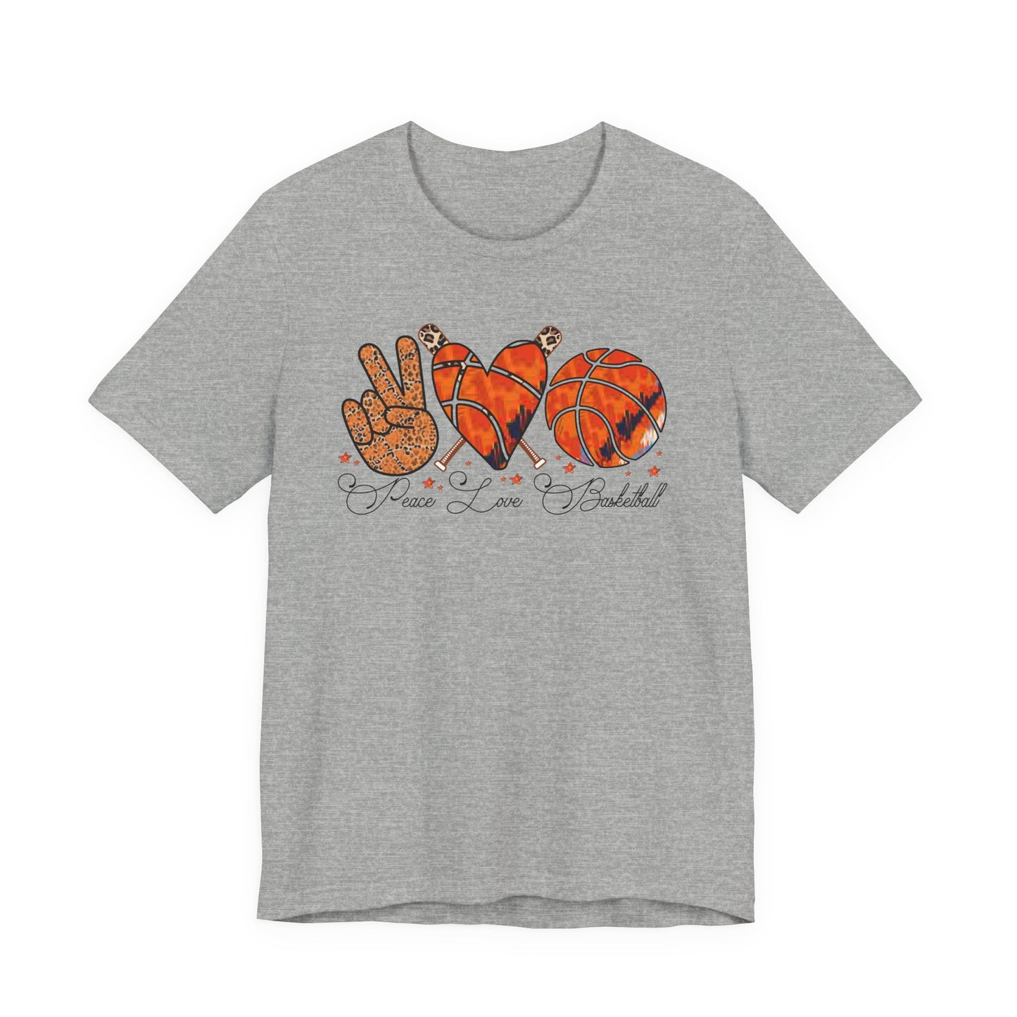 Peace, Love, Basketball T-shirt
