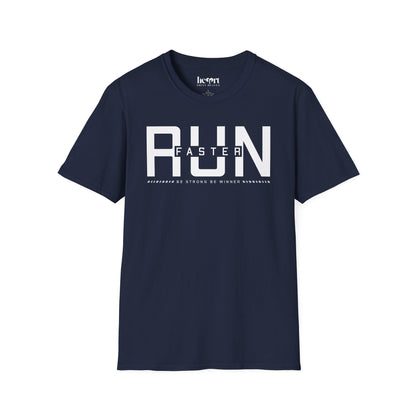 Run Faster Be Strong Be Winner T-Shirt – Motivational Running Shirt for Athletes & Runners