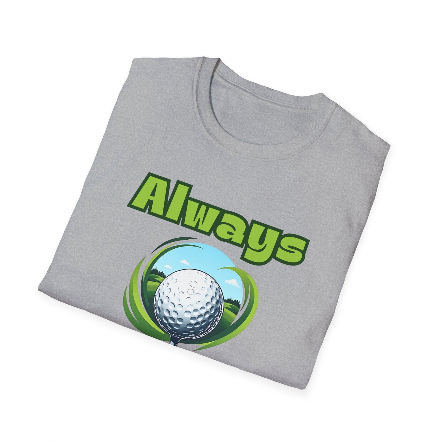 Always Wash Your Balls Golf Tee – Funny Vintage Golf Humor Sports T-Shirt