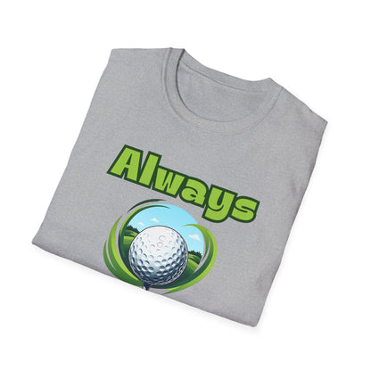 Always Wash Your Balls Golf Tee – Funny Vintage Golf Humor Sports T-Shirt