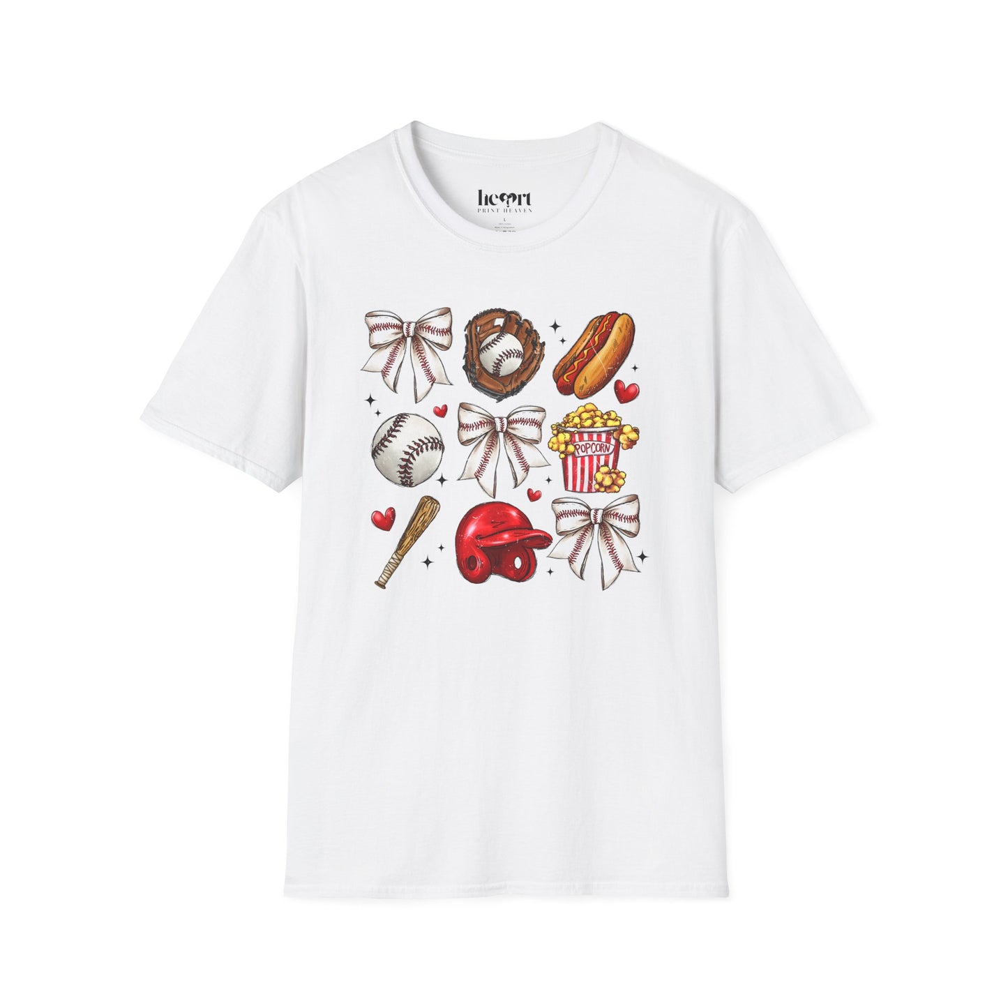 Glitter Baseball Sports T-Shirt – Sparkly Baseball Tee for Fans & Players
