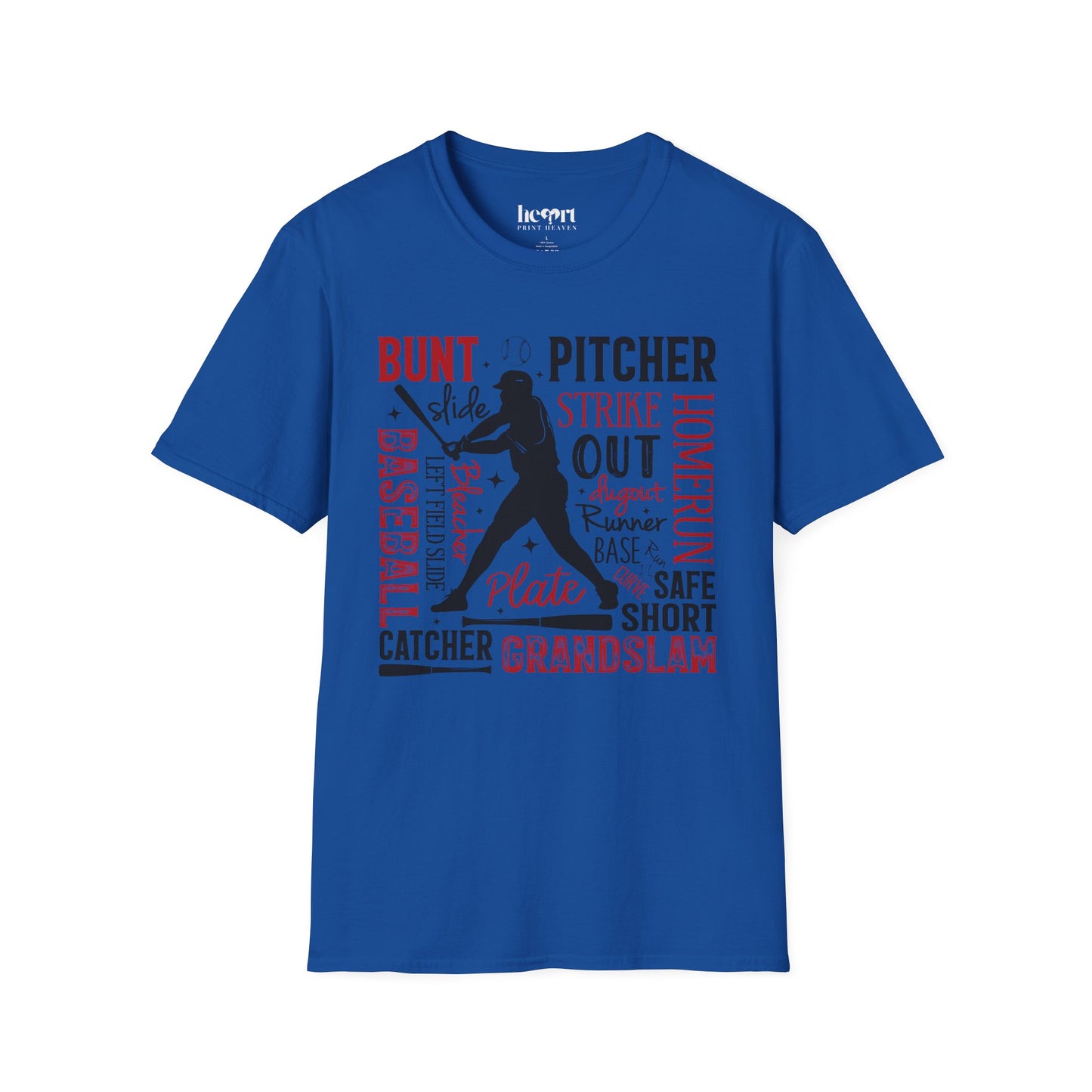 Sparkling Baseball Graphic T-Shirt – Glitter Sports Tee for Enthusiasts ✨⚾