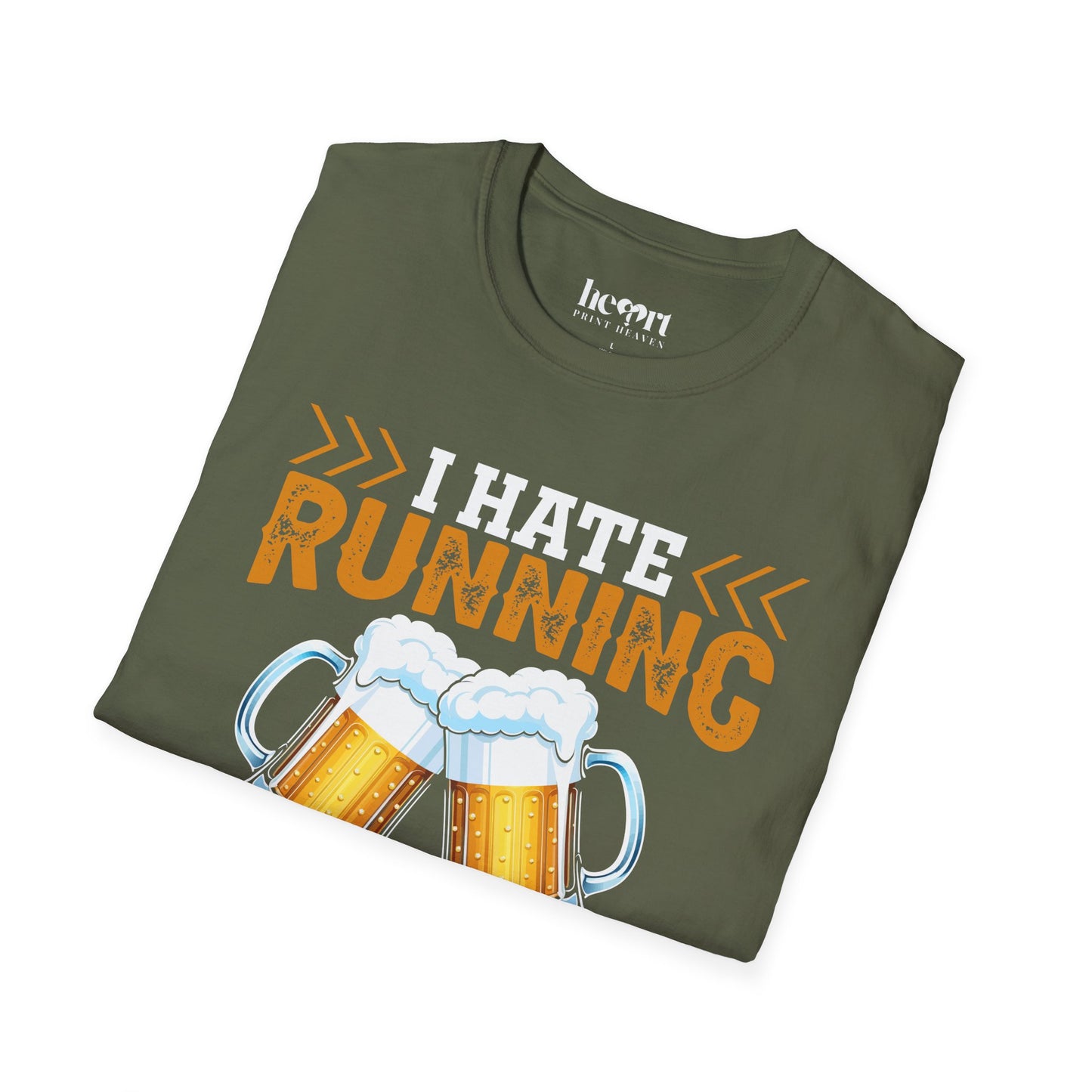 I Hate Running But I Love Craft Beer – Funny Beer Lover T-Shirt 🍺🏃‍♂️