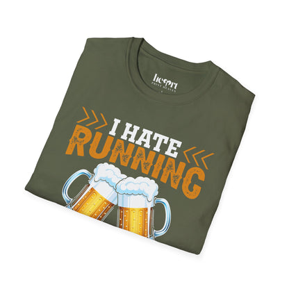 I Hate Running But I Love Craft Beer – Funny Beer Lover T-Shirt 🍺🏃‍♂️