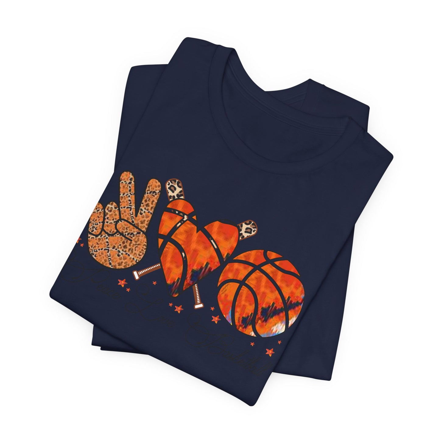 Peace, Love, Basketball T-shirt