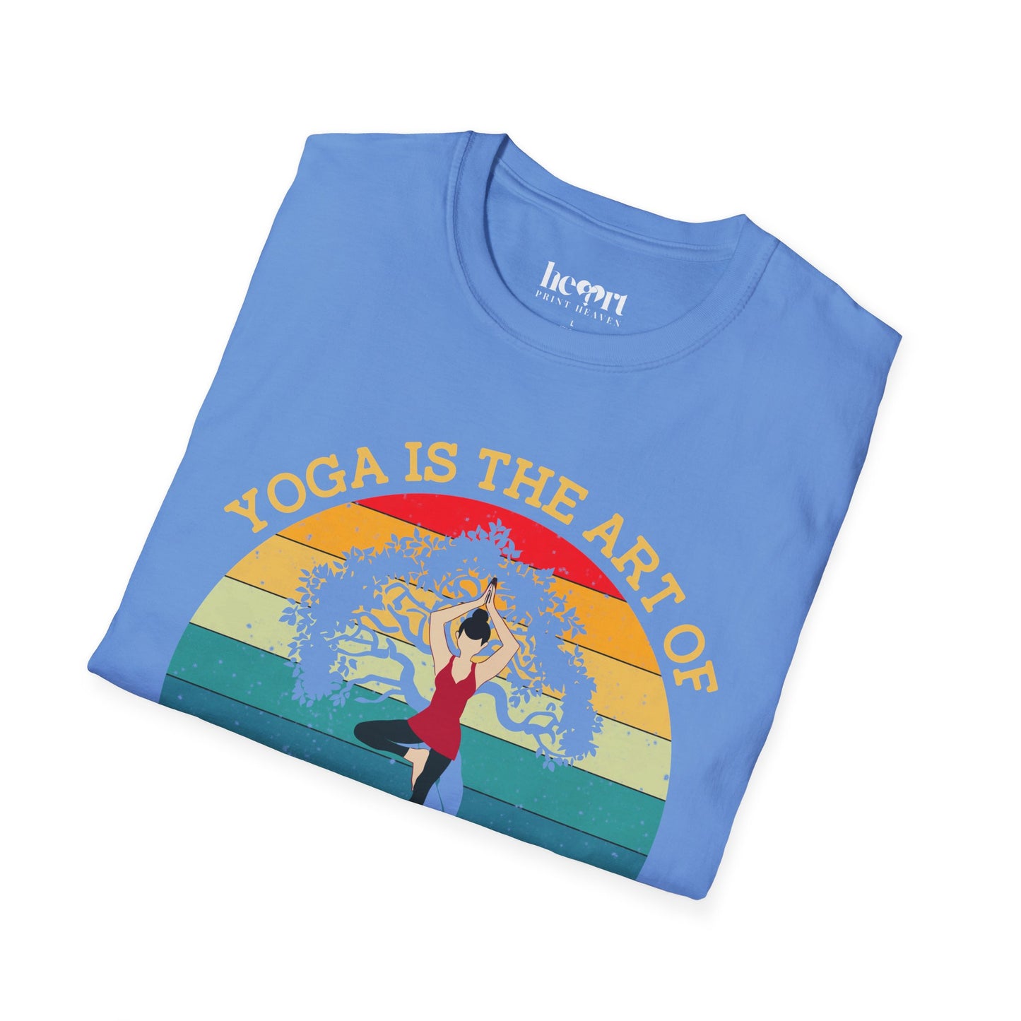 Yoga Is the Art of Listening to Your Body – Inspirational Yoga T-Shirt 🧘✨