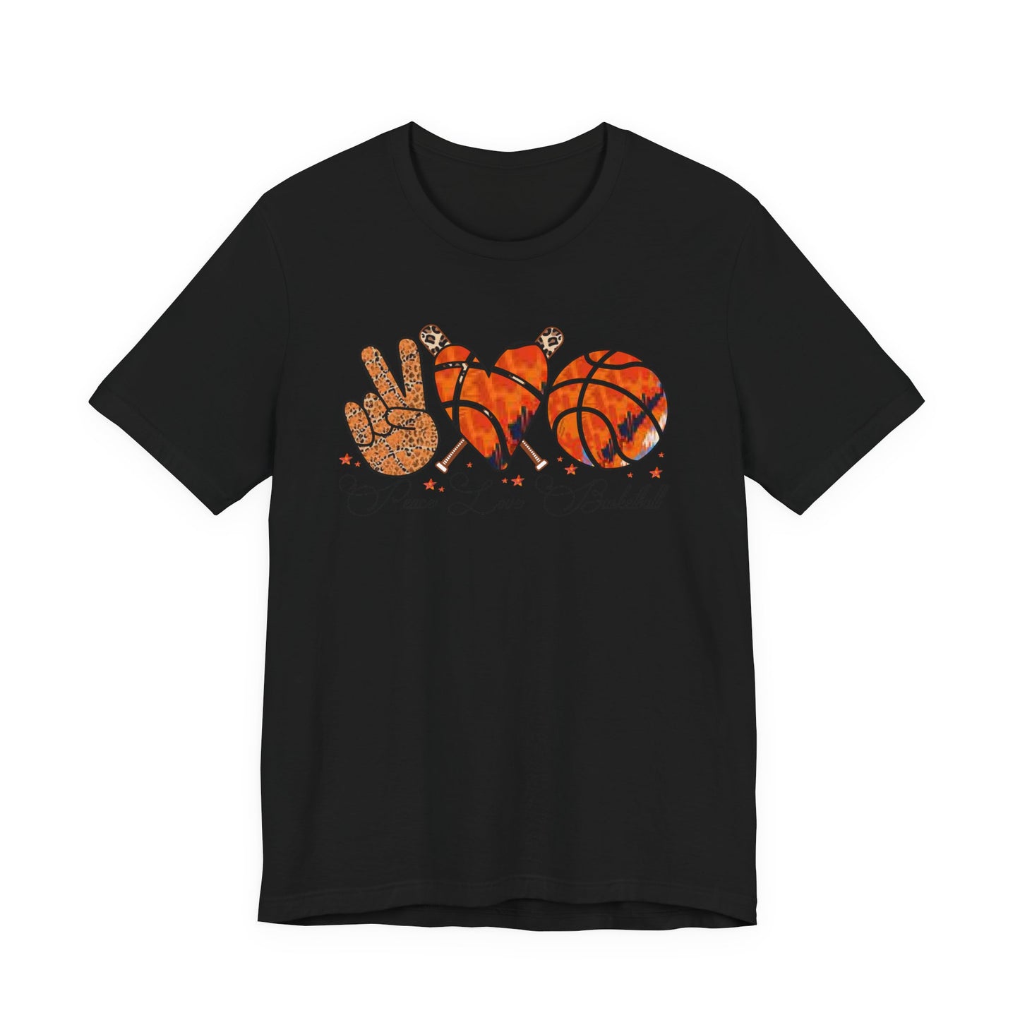 Peace, Love, Basketball T-shirt