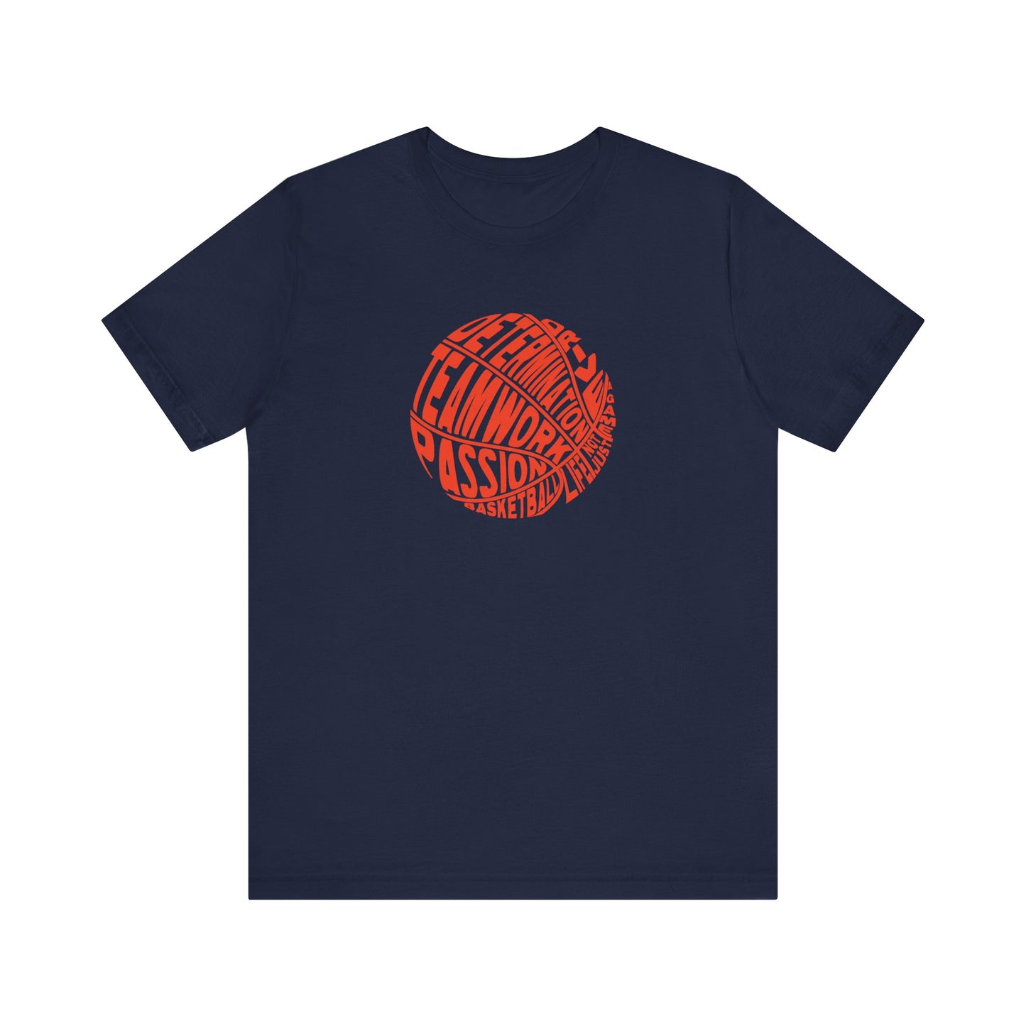 Kld-Basketball-Life Lettering Basketball T-shirt