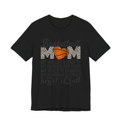 Basketball Mom My Wallet Is Empty T-shirt