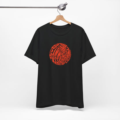 Kld-Basketball-Life Lettering Basketball T-shirt