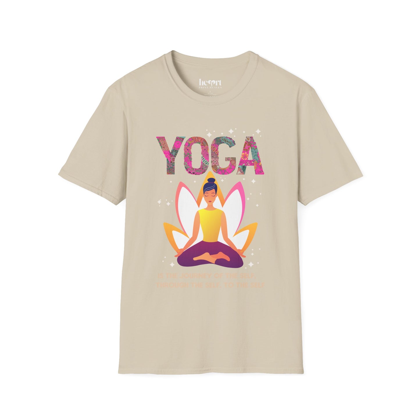 Yoga Is The Journey T-Shirt – Inspirational Yoga & Mindfulness Tee