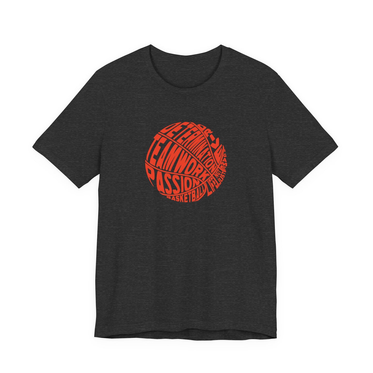Kld-Basketball-Life Lettering Basketball T-shirt
