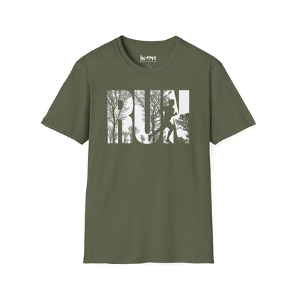 RUN Forest T-Shirt – Fun Running Shirt for Runners and Movie Fans