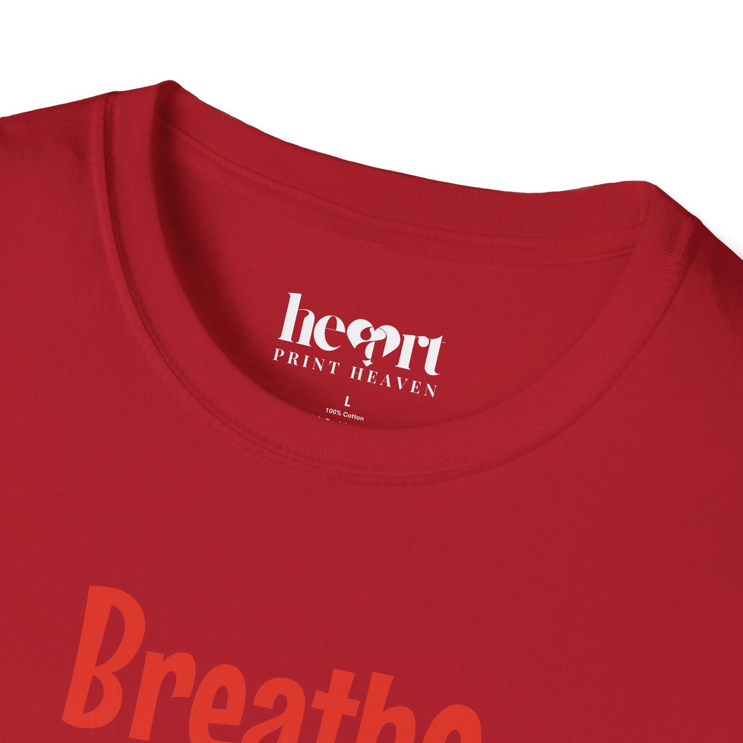 Breathe In Peace Breathe Out Stress T-Shirt – Yoga & Mindfulness Tee for Relaxation 🌿
