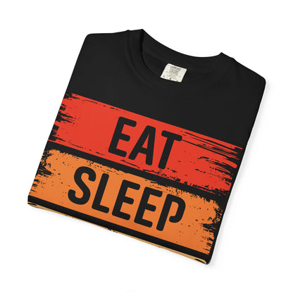 Eat Sleep Rugby Repeat T-Shirt 🏉 | Funny Rugby Gift for Players & Fans