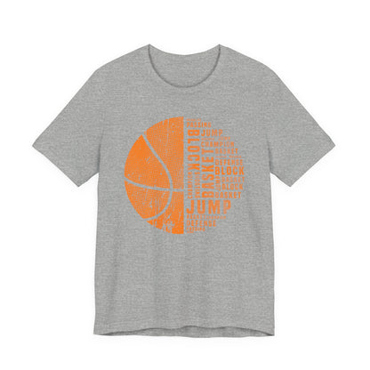 Basketball Words T-shirt