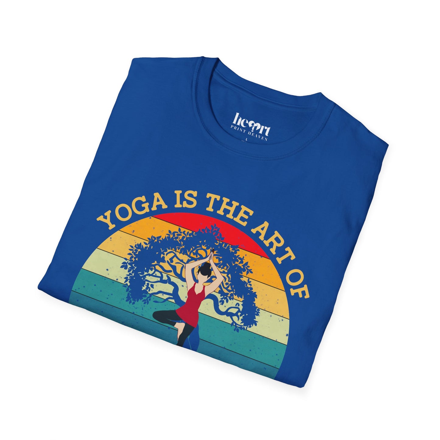 Yoga Is the Art of Listening to Your Body – Inspirational Yoga T-Shirt 🧘✨