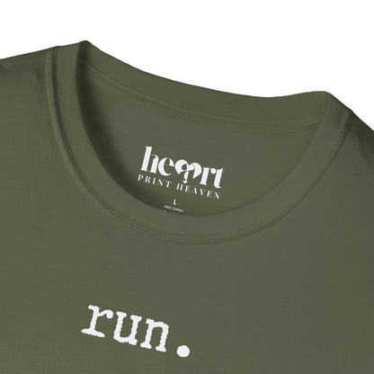 run. T-Shirt – Minimalist Running Shirt for Active Lifestyles