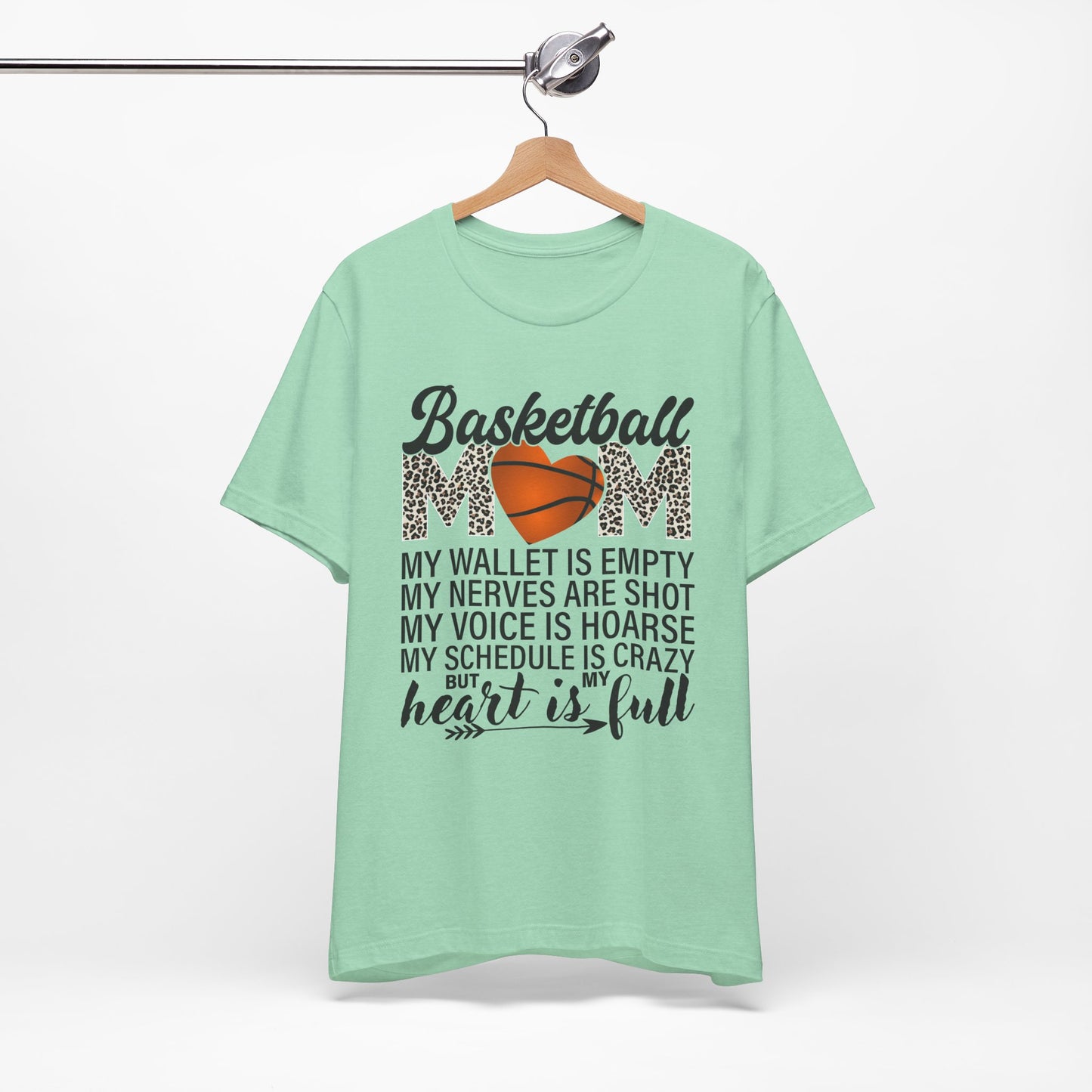 Basketball Mom My Wallet Is Empty T-shirt