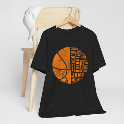 Basketball Words T-shirt